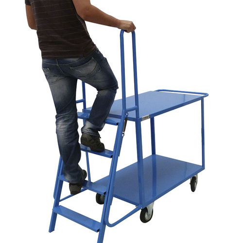 Carro para preparación de pedidos - MOD. 70 - Ferplast - de metal / con estantes / multifuncional
