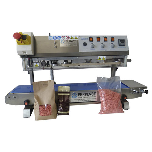 Termoselladora continua - FRM 1010 II INOX - Ferplast - manual / semiautomática / de bolsas