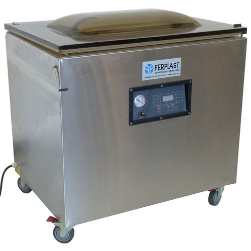 Máquina de acondicionamiento semiautomática - DZ 900-2L - Ferplast - de vacío / de campana / horizontal