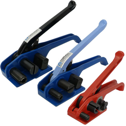 Aparato flejador manual - CT series - Ferplast - para cinta de flejado de material compuesto / con sellado