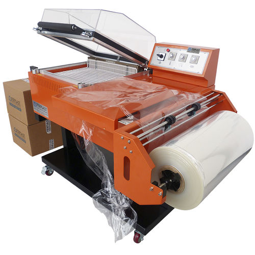 Retractiladora semiautomática - FP series - Ferplast - para productos cosméticos / para la industria alimentaria y de la bebida / de bandejas