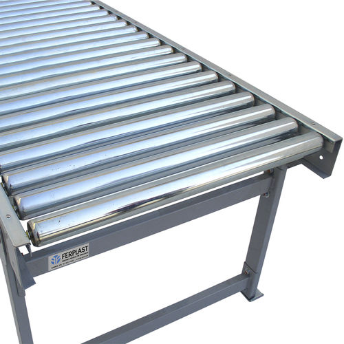 Transportador de rodillos - D50 P75 series - Ferplast - horizontal / recto / lineal