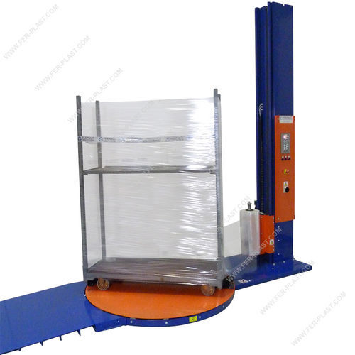 Envolvedora con plataforma giratoria - FP 15 ES ROLL - Ferplast - automática / para transporte / de bobinas