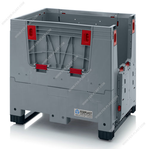 Contenedor para almacenamiento - FPKLK series - Ferplast - de polietileno / plegable