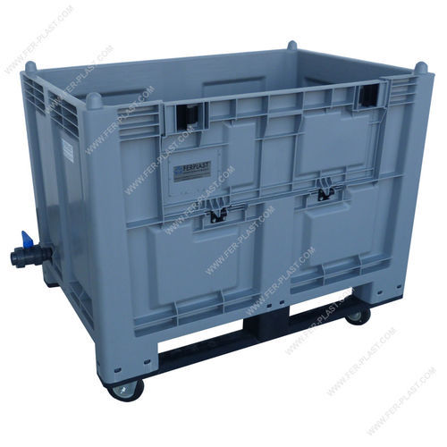 Contenedor industrial - CF5 series - Ferplast - de metal / apilable