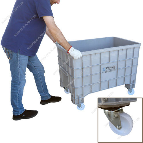 Contenedor para almacenamiento - FP-CNT series - Ferplast - de uso alimentario / de plástico / de PEHD
