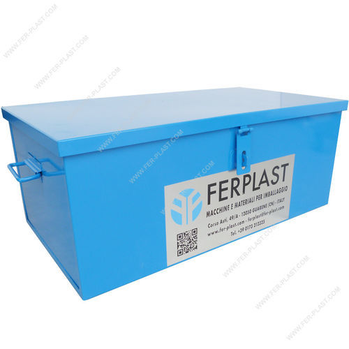 Caja de almacenaje de transporte - CA series - Ferplast - de acero