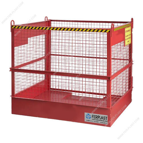 Contenedor de manipulación - FP B392 - Ferplast - de seguridad / para palés / enrejado