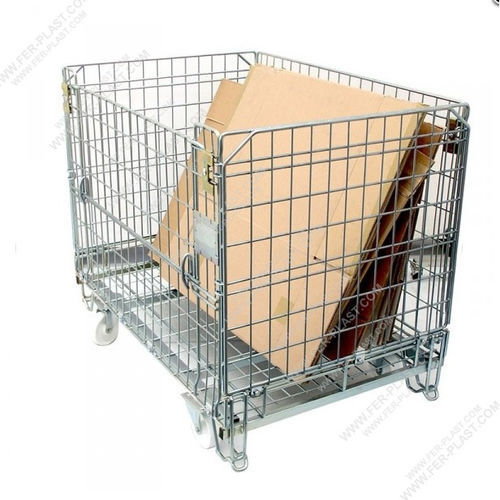Contenedor para almacenamiento - FP CARGO 80-100 - Ferplast - de transporte / de protección / de acero galvanizado