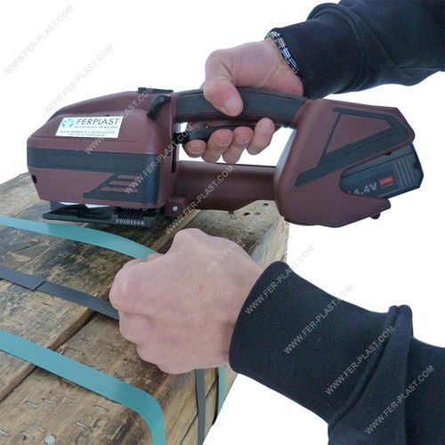 Aparato flejador alimentado por batería - FPGT series - Ferplast - manual / para cinta de flejado de PP-PET / semiautomático