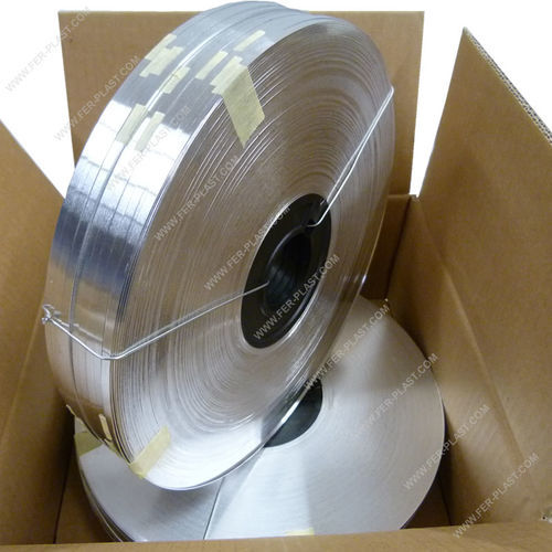 Cinta plana - Ferplast - de aluminio / para productos alimentarios / para máquina de soldadura