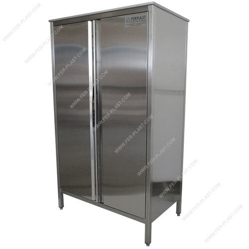 Armario de almacenamiento - FP-AB series - Ferplast - con patas / con estantes / con puertas dobles
