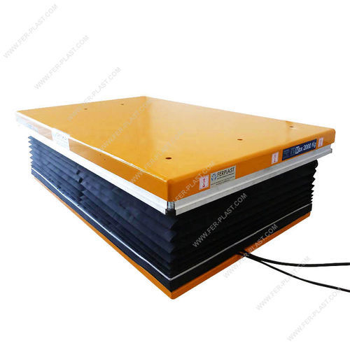 Plataforma elevadora de tijera fija - HW-C series - Ferplast - hidráulica / eléctrica