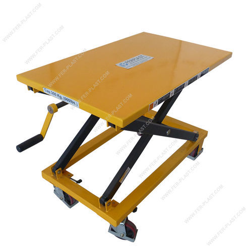 Plataforma elevadora de tijera con ruedas - FPMLT300 - Ferplast - hidráulica