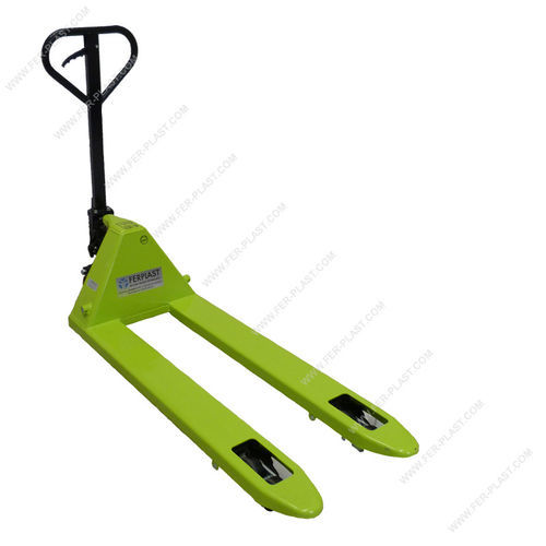 Transpaleta manual - FPGS-PRO QL 25/115 series - Ferplast - hidráulica / de acero / de rodillo doble