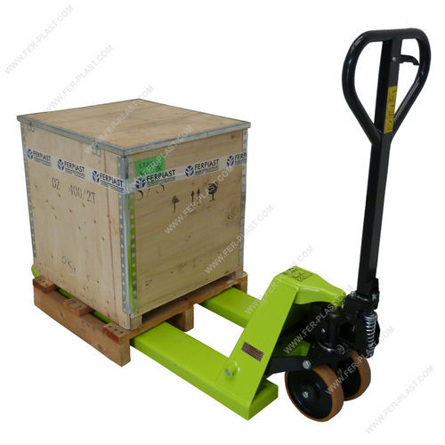 Transpaleta hidráulica - FPGS 30 series - Ferplast - manual / de acero / para altas cargas