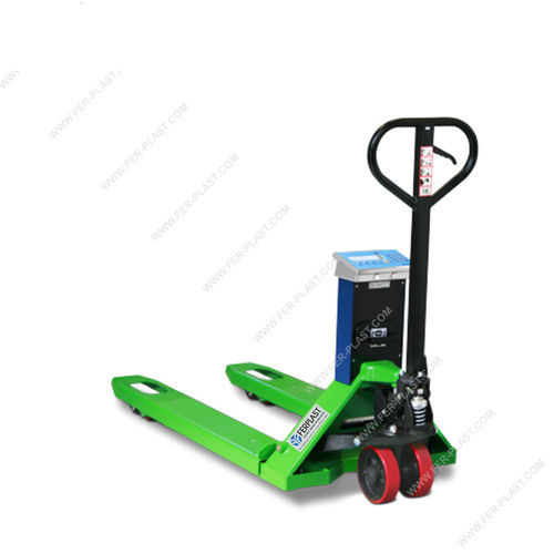 Transpaleta hidráulica - FP LOG ORTO series - Ferplast - manual / de acero inoxidable / con impresora