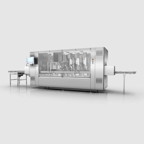 Máquina de llenado y cierre de botellas - Moduline Smart - OPTIMA packaging group GmbH - para frascos / para la industria cosmética / para aplicaciones farmacéuticas