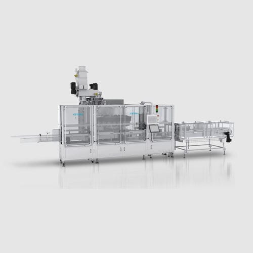 Llenadora automática - FS - OPTIMA packaging group GmbH - de latas / de cajas / de botes