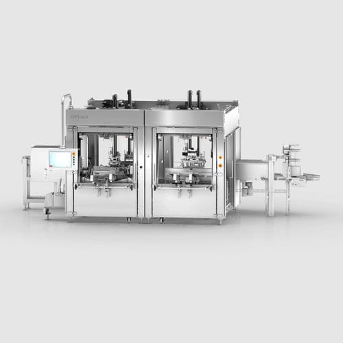 Encajadora horizontal - TMF  - OPTIMA packaging group GmbH - de barquillas / para la industria alimentaria
