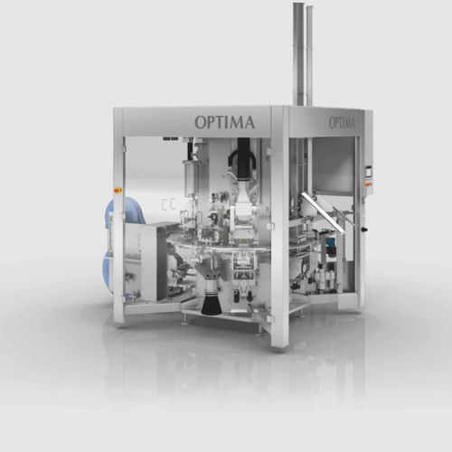 Máquina de llenado rotativa - CFR - OPTIMA packaging group GmbH - de vasos / para cápsulas / para productos alimentarios
