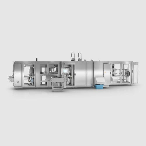 Máquina de embalaje de pañales - HSOS7 - OPTIMA packaging group GmbH - automática / horizontal / para cambiar a los bebés