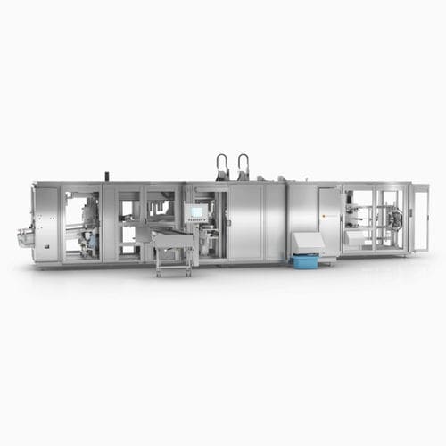 Máquina de embalaje automática - LSOS8 - OPTIMA packaging group GmbH - en línea / de bolsas / de pañales