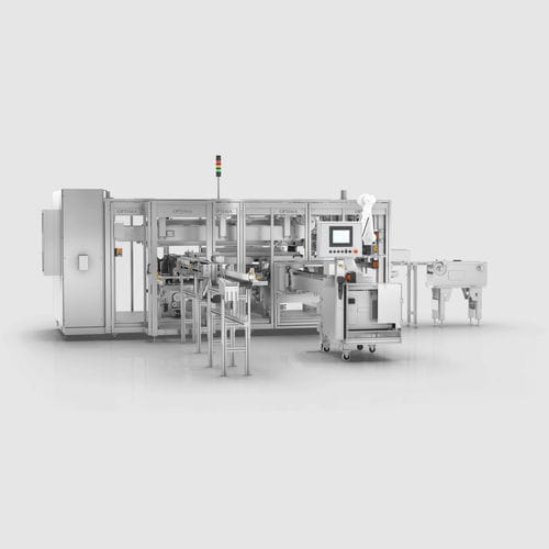 Máquina de embalaje automática - WWM5 - OPTIMA packaging group GmbH - con film / compacta / para productos higiénicos