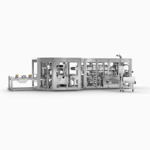 Máquina de embalaje automática - OSR - OPTIMA packaging group GmbH - con film / para papel / para productos higiénicos