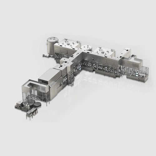 Línea de llenado estériles - OPTIMA packaging group GmbH - automática / de botellas / de ampollas