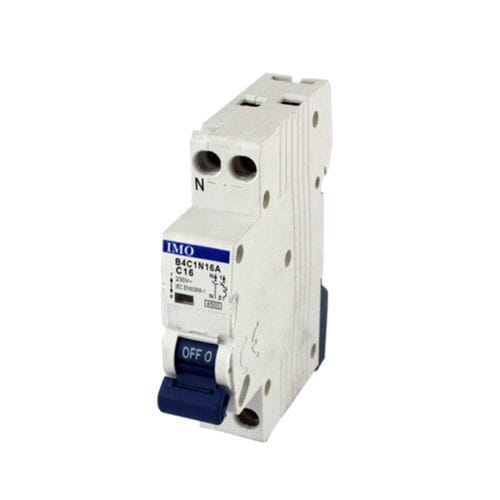 Disyuntor miniatura - B4C1N01A - IMO Precision Controls Limited - magnetotérmico / de sobreintensidad / de fuga a tierra