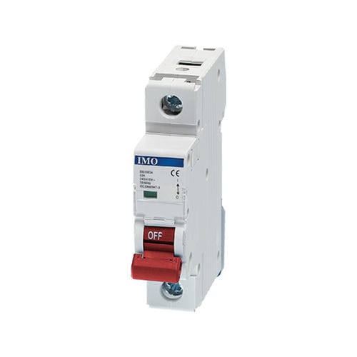 Interruptor seccionador manual - BIS1063A - IMO Precision Controls Limited - de baja tensión / unipolar / modular