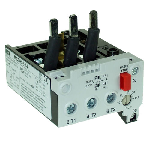 Relé de sobrecarga - MCOR-2-20  - IMO Precision Controls Limited - térmico / 1NA / 1NC