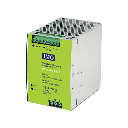 Alimentación eléctrica de mesa - HPS-1-480-24DC - IMO Precision Controls Limited - DC/DC / AC/DC / de salida simple
