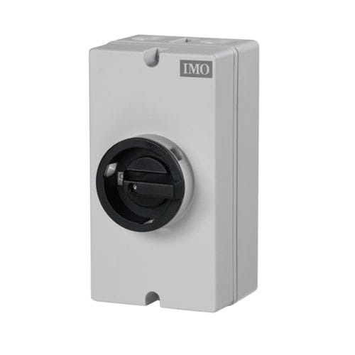 Seccionador manual - SI16-PEL64R-2 - IMO Precision Controls Limited - de baja tensión / 2 polos / DC