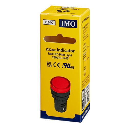 Indicador luminoso LED - PL04C - IMO Precision Controls Limited - permanente / montado en panel / IP65