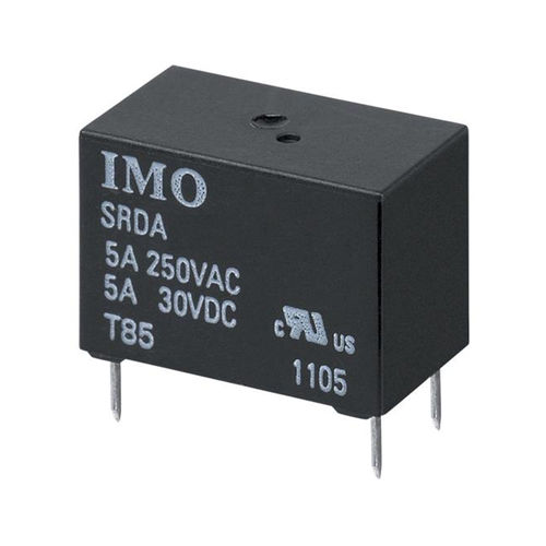 Relé de potencia - SRDAH-1A1-SL-24VDC - IMO Precision Controls Limited - 24 Vcc / subminiatura / para circuito impreso