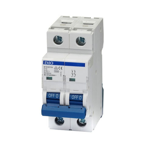 Disyuntor magnetotérmico - B10C2040A - IMO Precision Controls Limited - de corriente / de tensión / de rearme manual