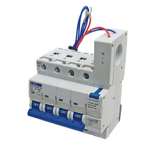 Interruptor diferencial magnetotérmico - B10TCR3N06-30 - IMO Precision Controls Limited - de sobrecorriente / de tensión / de corriente residual