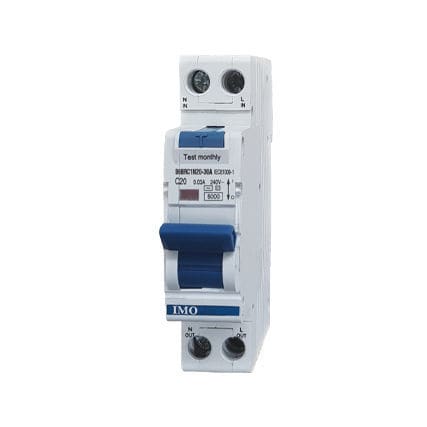Interruptor diferencial magnetotérmico - B6BRC1N25-30-A2 - IMO Precision Controls Limited - de sobrecorriente / de tensión / de corriente residual