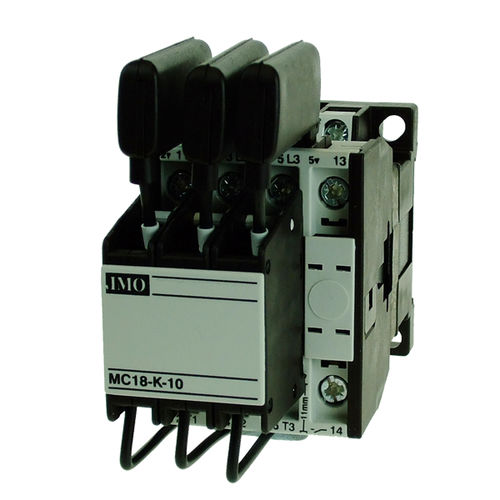 Contactor para el control de condensadores - MC18N-K-10110AC - IMO Precision Controls Limited - de potencia / electromagnético / AC