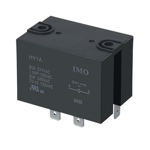 Relé electromecánico 12 Vcc - HY1A112DC - IMO Precision Controls Limited - compacto / enchufable
