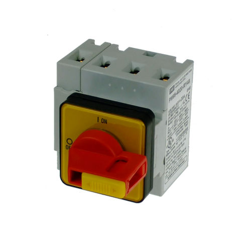 Seccionador manual - PM69-4020-RY48 - IMO Precision Controls Limited - de baja tensión / 4 polos / cerrado
