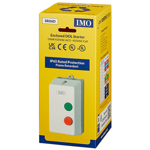 Arrancador DOL - SR06D - IMO Precision Controls Limited - de motor / para sobrecargas / de bobinas