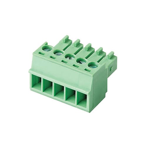 Bloque de conexión enchufable - 20.1550M/5-ES - IMO Precision Controls Limited - con tornillo / estándar / de cobre