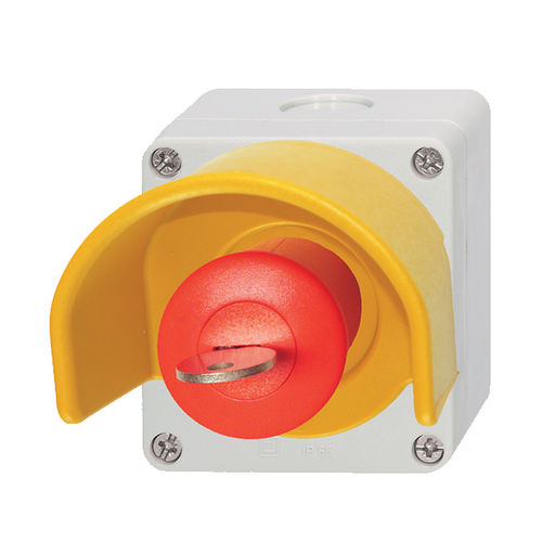 Botón pulsador de parada de emergencia - BG10P44S3-11-SK - IMO Precision Controls Limited - de llave / robusto / IP67