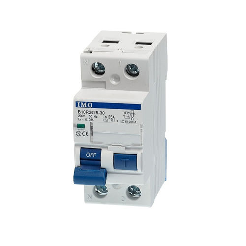 Interruptor diferencial magnetotérmico - B10R2025-30 - IMO Precision Controls Limited - AC / de tensión / para sobrecargas
