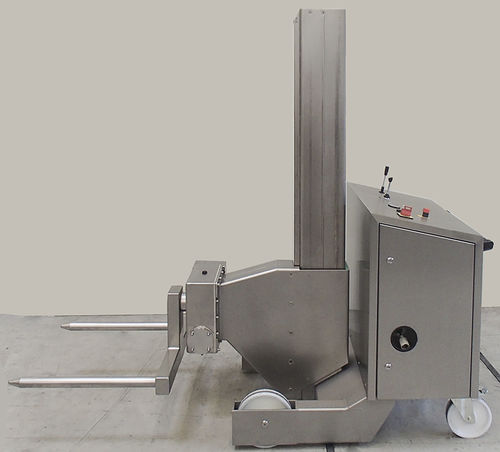 Sistema de elevación de brazo telescópico - L.B. Bohle Maschinen und Verfahren GmbH - con horquilla / de manipulación / para transporte