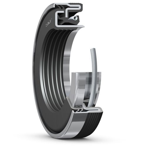 Junta de labio - MUD11 series - SKF - de acero inoxidable / de elastómero / circular