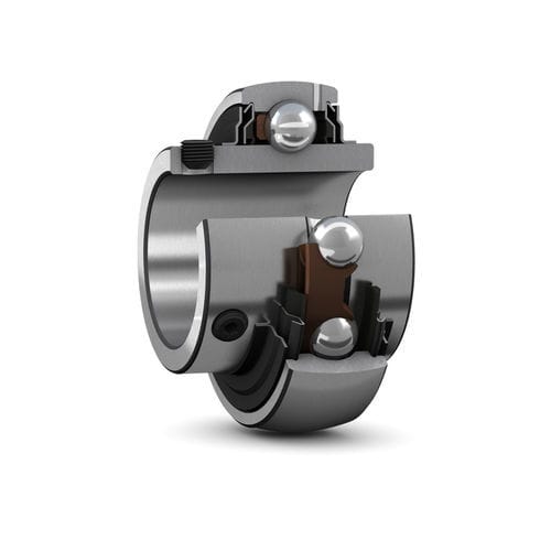Rodamiento de bolas - Y series - SKF - rígido / inserto / de acero